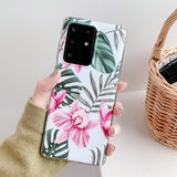 Flowers & Leaves Samsung Galaxy Case