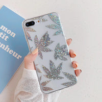 Sparkling Leaves iPhone Case