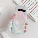 Colorful Marble Texture Samsung Galaxy Case