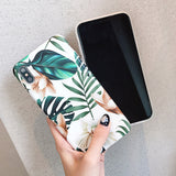 Flowers & Leaves iPhone Case