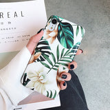 Flowers & Leaves iPhone Case